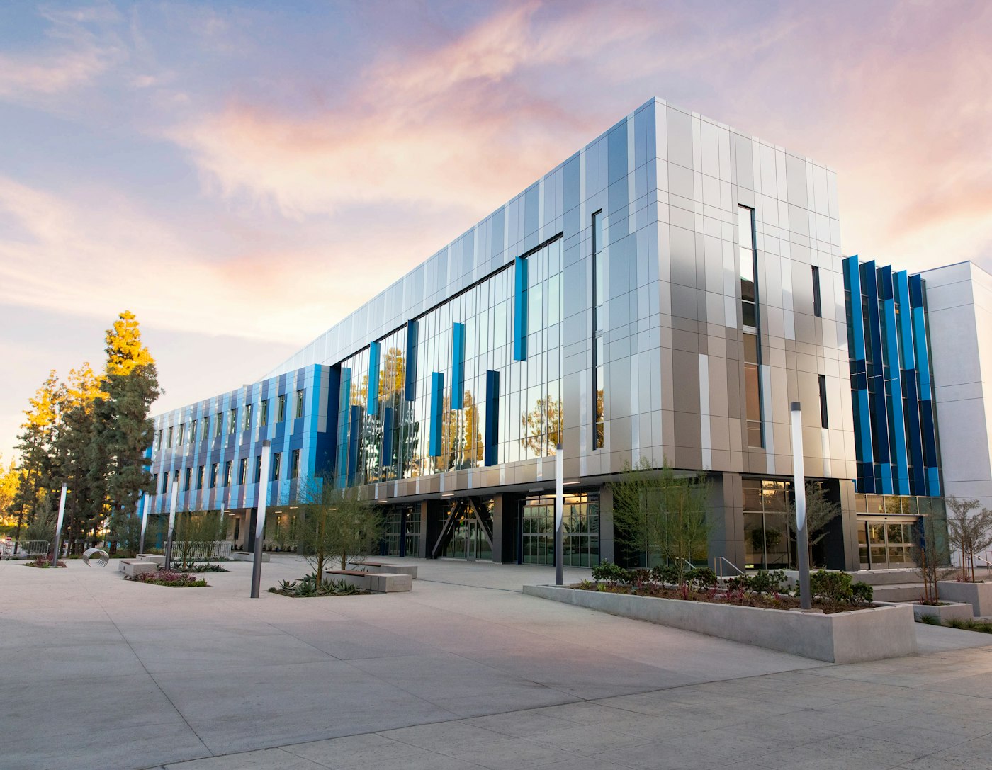 Modern commercial office building